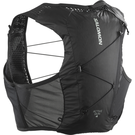 Salomon - Mochilas para running Bolsas y mochilas Act Skin 4 No Flasks - Black / Metal