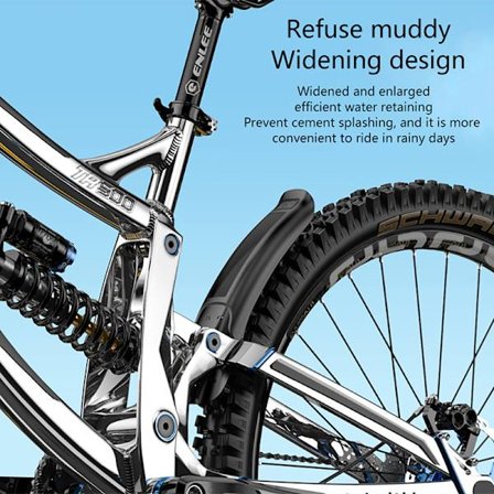 Cykelskärmar Mountain Road Bike Stänkskärm Fram Bakskärm