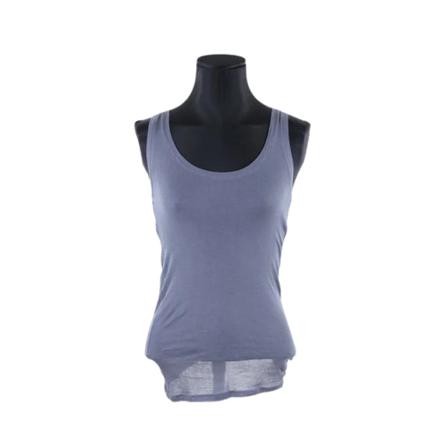American Vintage Pre-owned Cottontops , Blauw , unisex , Maat: S Vintage Shirts