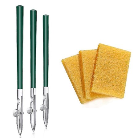 6 stk. Kunst Tegne Pen (3 Størrelser) Maskeringsvæske Pen og Limrester Viskelæder, Tegne Blæk Pen Sæt Til Dra