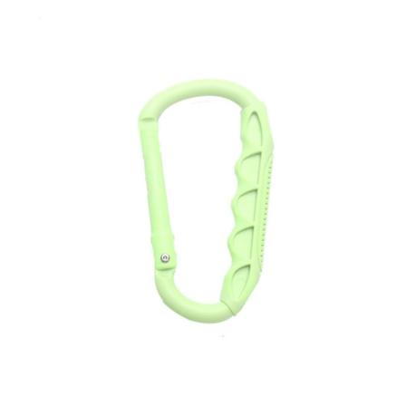 2 stk Taskeløfteanordning Stor D-formet karabinhage GRØN Green
