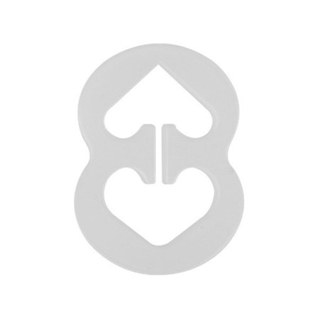 9st BH Clip Spännen Bröllop BH Straps Skuggformad Spänne