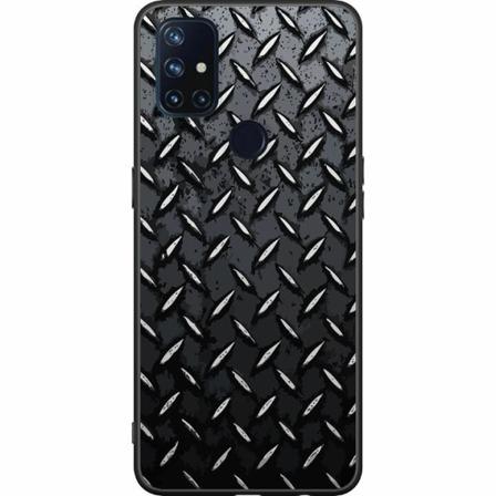 Oneplus Nord N10 5g Svart Skal Metalliskt Mönster