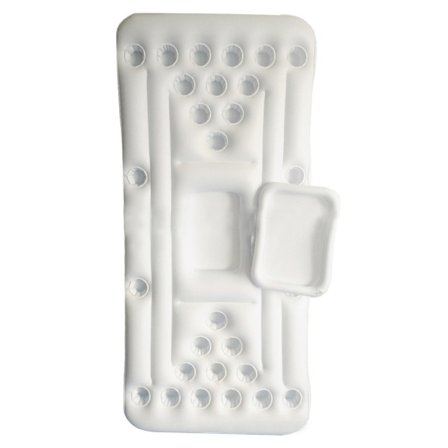 1 stk. 180*80cm oppustelig bordtennisbord med 28 kopholdere, flydende