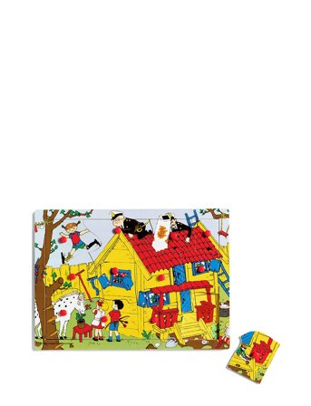 Pippi Langstrømpe Pippi Knoppussel Trä, 12 Bitar - Multi/patterned - 295X 15X 206MM