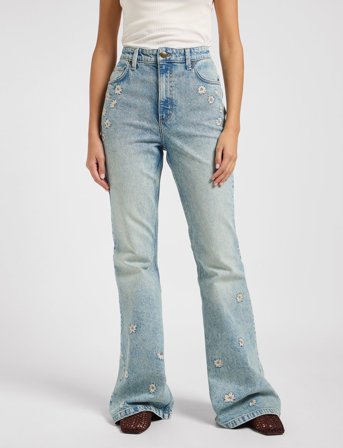 Lee Jeans High Rise Flare - Blue - 27 x 31