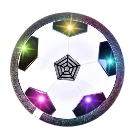 Pneumatisk fodbold, børns legetøj svævende fodbold, indendørs svævende fodbold med opgraderet skumbeskyttelse