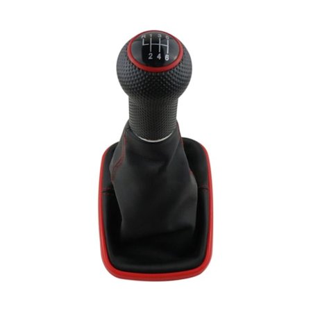 Växlingsknopp Bil Växelreglage RÖD 6 HASTIGHET 6 HASTIGHET
