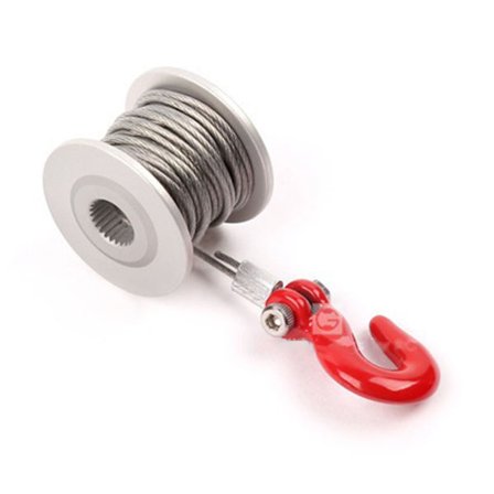 Fjärrkontroll Modell Bil Servo Vinsch Trumma Trailer Krok Lämplig för 1/10 bil