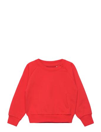 Sweatshirt Kids Sweat-shirt Genser Rød Copenhagen Colors*Betinget Tilbud