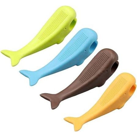 4 st dörrstoppkilar, söta dörrstoppkilar i form av valar