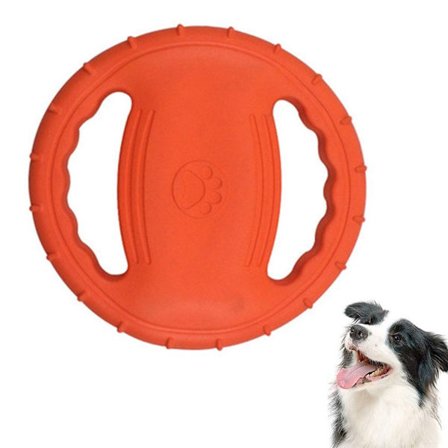 Frisbee ja heittolevyt, keskikokoiset ja suuret koirat oranssi KLB