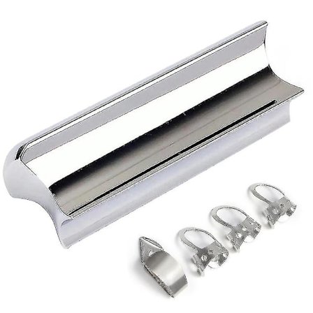 Mindre Stål Gitarr Slide T-Bar för Dobro, Lap Steel Gitarr, An Gitarr, Elektrisk Gitarr