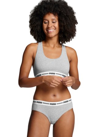 PUMA Puma Women Brazilian 2P Pack - Grey - XL