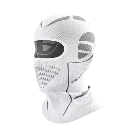 Balaclava Multifunktionel vindtæt og varm motorcykelmaske Komfortabel og åndbar (hvid)