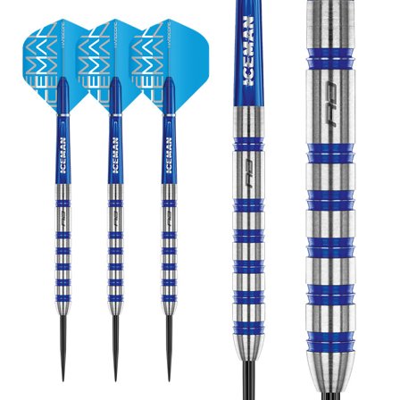 Gerwyn Price Iceman Challenger Steel Tip Darts 24g