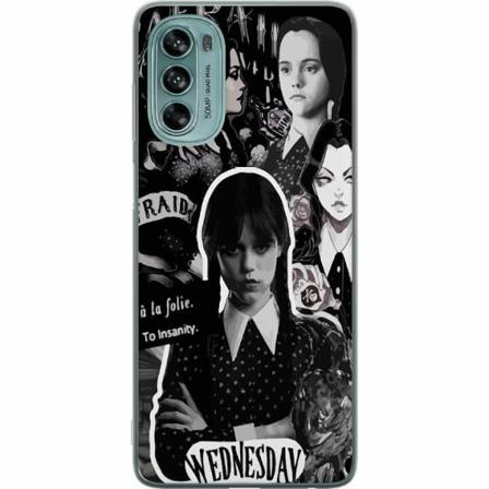 Motorola Moto G62 5g Skal / Mobilskal - Wednesday Addams