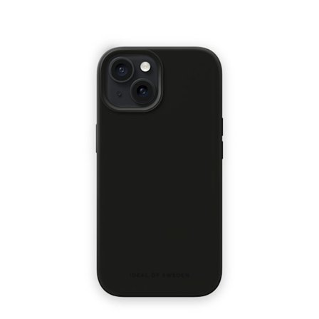 Silicone Case MagSafe iPhone 15 Plus Black