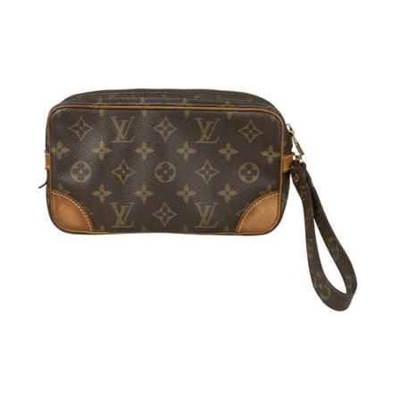 Louis Vuitton Vintage Pre-owned Clutch Brun, Dame Vintage Tasker, Størrelse: ONE Size
