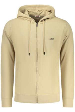 Rifle Felpa Con Zip Uomo Beige