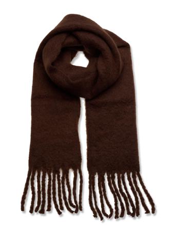 Pclysna Long Scarf Kac Pwp Accessories Scarves Winter Scarves Ruskea Pieces