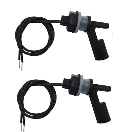 2 st flytande vattennivåsensor Horisontell flottörbrytare