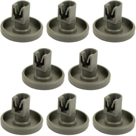 Astianpesukoneen pyörä - Alakori - 8 kappaletta - 40mm - Universaali astianpesukoneen pyörä alakoriin - Sopii Ikea, AEG, Electrolux