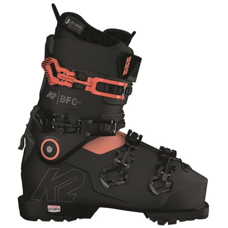 K2 Skis Women's BFC 105 Gripwalk Women alpine ski boots Black 25,5
