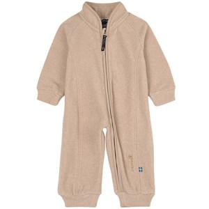 Isbjörn Of Sweden Windchime Lynx Fleece Onesie 56/62 cm - Fleeces and midlayers - 56/62 cm - Beige
