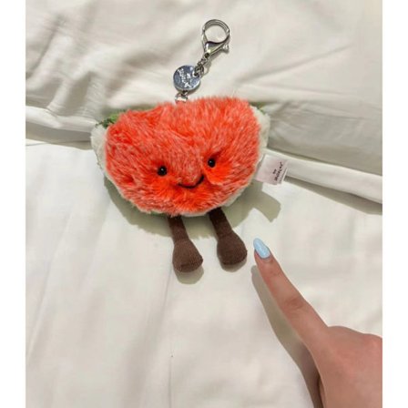 Trendy plysdukker af høj kvalitet, søde og dejlige gavelegetøj, nøgleringe