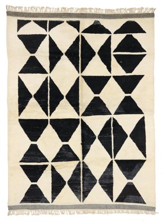 Handgeknüpft Berber Moroccan - Mid Atlas 260X350 Wollteppich Groß