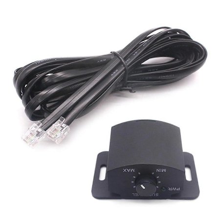 Vahvistimen Korvaava Bassonuppisäädin Kaukosäädin 6-nastainen Subwooferin Äänenvoimakkuuden Säätönuppi Kaiuttimille