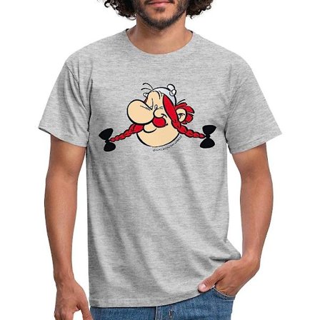 Asterix & Obelix Porträtt T-shirt herr