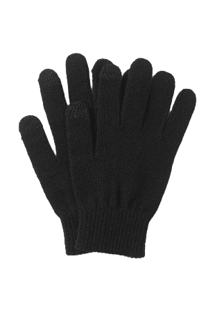 Å WOMAN Fingervantar med touchfunktion MAGIC Vantar & handskar Svart ONESIZE