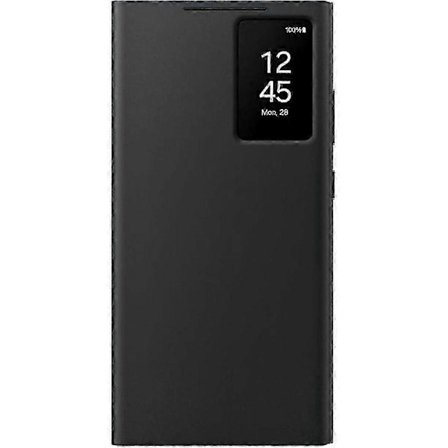 Officiellt Samsung Galaxy S23/S24 Ultra Plånboksfodral Smart View & RFID-skydd i Svart
