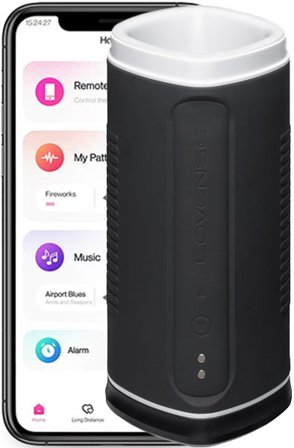 Lovense Calor Depth-Controlled Masturbator Fjernstyrt sexleketøy