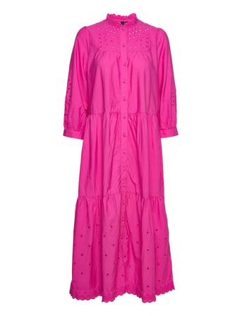Yasvioletta 3/4 Long Dress S. Pink YAS