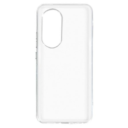 Skyddsfodral - AVIZAR - Huawei P50 Pro - Mjuk silikon - Transparent Vit - Optimal skydd
