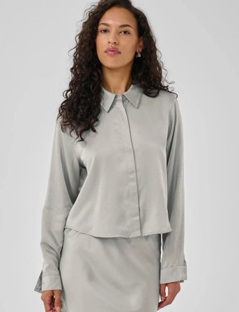 My Essential Wardrobe Estellemw Short Shirt - White - 34