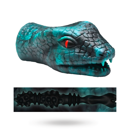 Serpentine Snake Silicone Masturbator