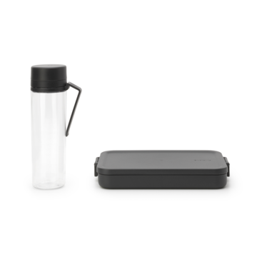 Mellanmål Set Mörkgrå 2-Delar