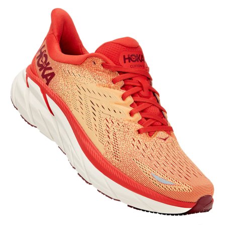 Hoka One One Men's Clifton 8-C01 Men Running shoes Orange 50 2/3