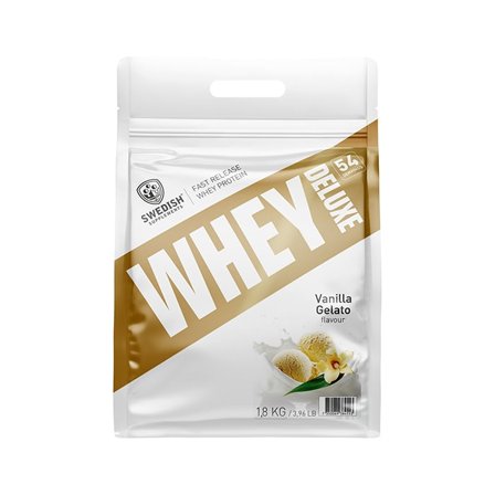 Swedish Supplements Whey Deluxe Vassleprotein 1800 g