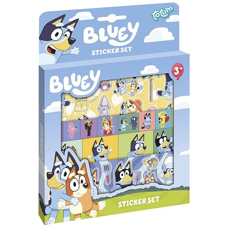 Moxy Bluey klistermærkesæt (3 år+)