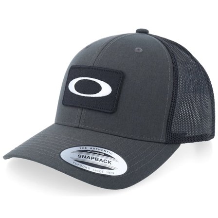 Oakley - Grijs trucker Cap - Oakley O Original Hat Black/Grey Trucker @ Hatstore