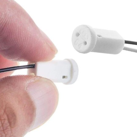 25 kpl G4-lampunpidike G4-pistorasia Lampun kiinnike CeraFyc-pidikkeellä G4 LED-halogeenilampulle, 10 cm kaapeli
