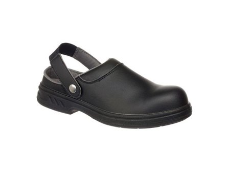 PORTWEST Skyddstoffel FW82 SB svart 49 - Lyreco - Arbetskläder - Arbetsskor - Skyddssandaler