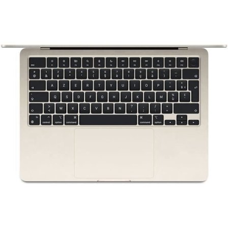 Apple - 13,6'' MacBook Air M3 - 24GB - 512GB - CPU 8 kärnor - GPU 10 kärnor - Starlight (2024) - Återvunnen - Utmärkt skick - Refurbished Grade A+ -