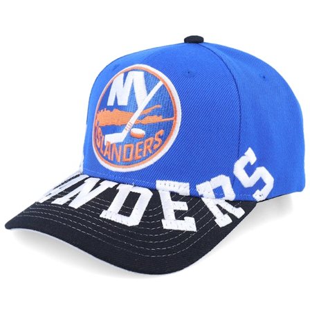 Mitchell & Ness - New York Islanders Underarch Pro Blue/Black Adjustable Adjustable Blue Cap - NHL @ Hatstore