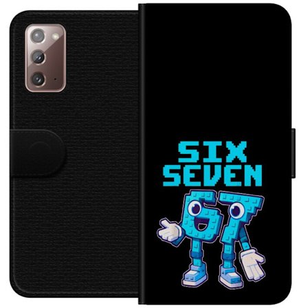 Kompatibelt Plånboksfodral till Samsung Galaxy Note20 Pixel Number Duo